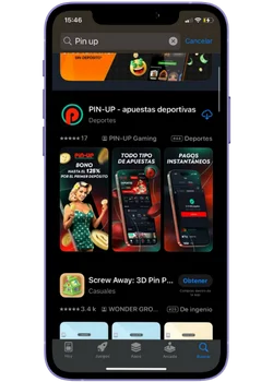 Busca Pin Up descargar al teléfono